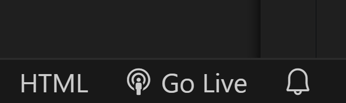 Go-Live-Button